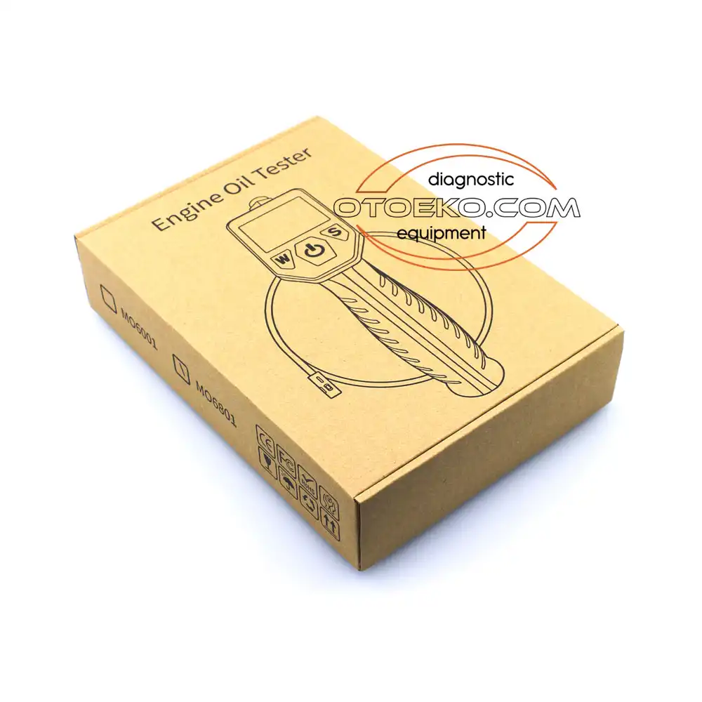 معدات وملحقات الورشة الاحترافية Jiaxun MO6801 Motor Yağı Kalite Ölçüm Cihazı / Dijital (Otoeko) بضمان الجودة - 6